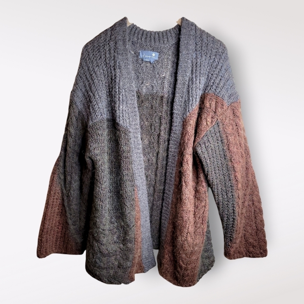 Anthropologie Multicolor Cable Knit Sweater - Picture 15 of 15